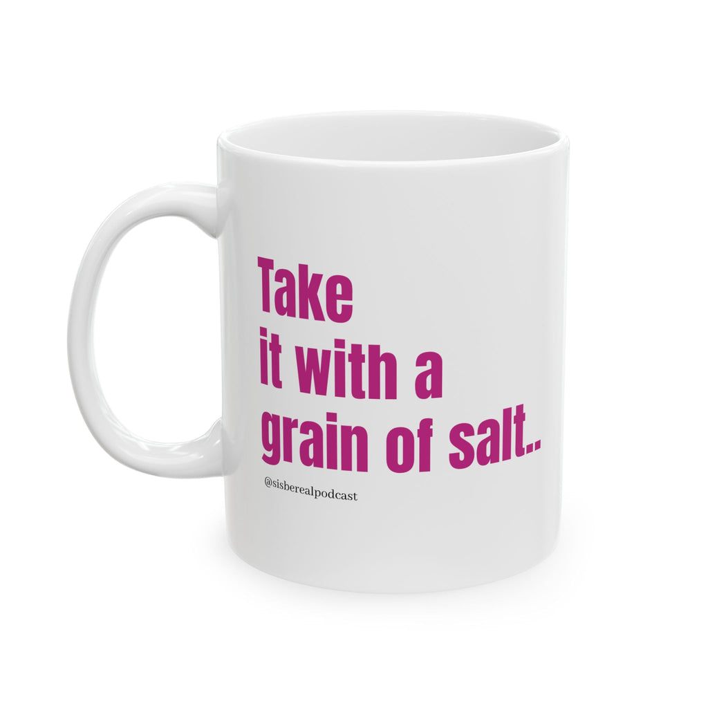 Copy of Copy of Be Real Pink Script Mug | Ceramic Coffee Cup