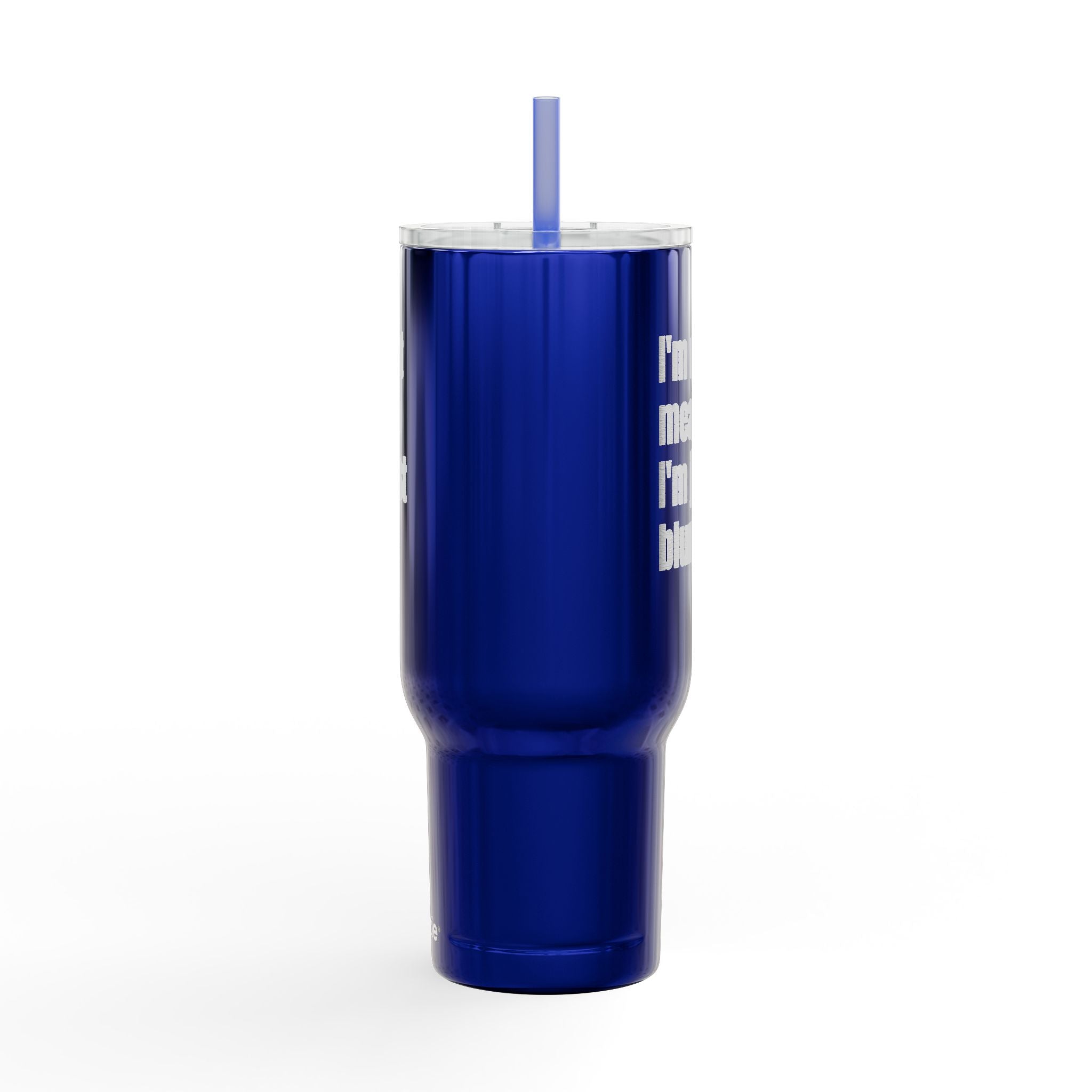 Personalized Name Script Tumbler 40oz Engraved | Insulated Travel Cup with Lid