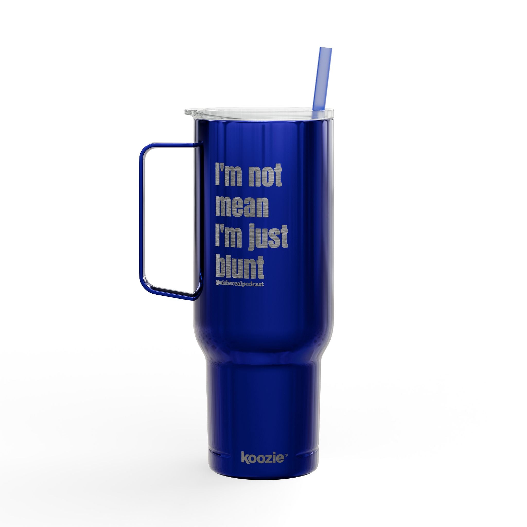 Personalized Name Script Tumbler 40oz Engraved | Insulated Travel Cup with Lid